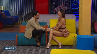 "GF Vip", il chiarimento tra Elisabetta e Pierpaolo: "Mi hai fatto vivere emozioni forti"