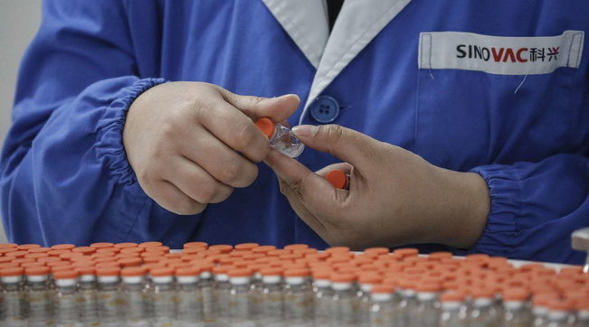 vaccino cinese Cina CoronaVac Sinovac covid coronavirus