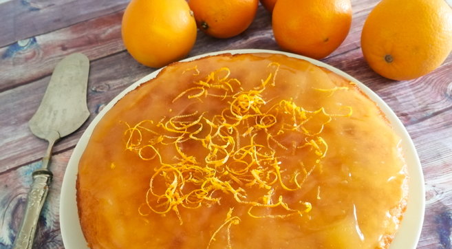 Torta all'arancia, coccola vitaminica