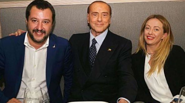 centrodestra, berlusconi, salvini, meloni, accordo