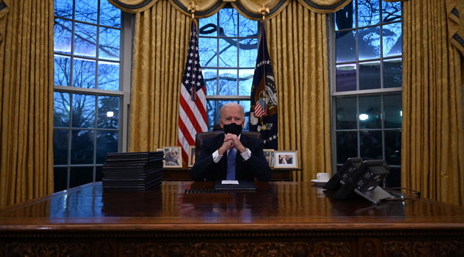 joe biden, casa bianca, insediamento