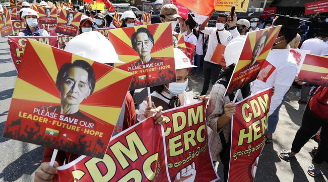 birmania, manifestazioni, myanmar, proteste, colpo di stato