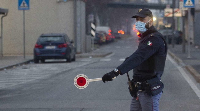 controlli polizia zona rossa