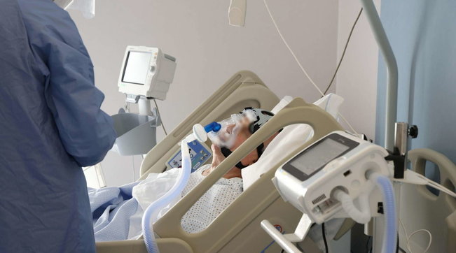 covid reparto corsia ospedale brescia
