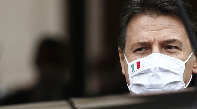 giuseppe conte lascia palazzo chigi