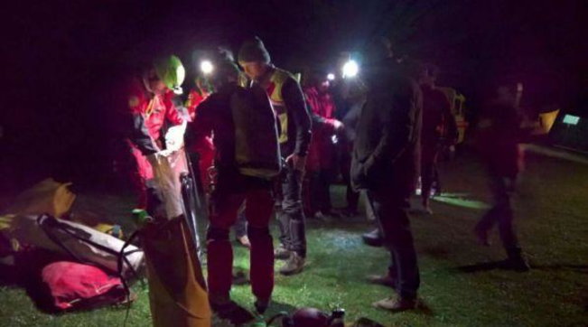 rieti speleologa salvata Soccorso Alpino fluviale speleologico