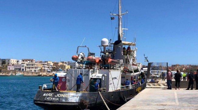 mare jonio migranti