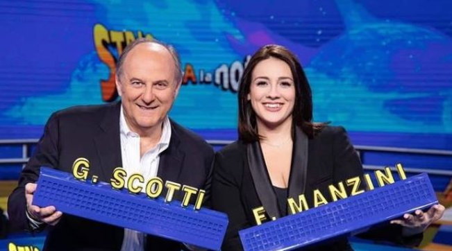 gerry scotti, francesca manzini