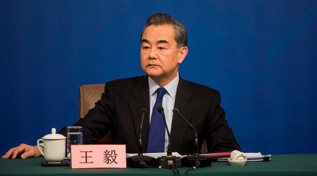 cina ministro esteri wang yi