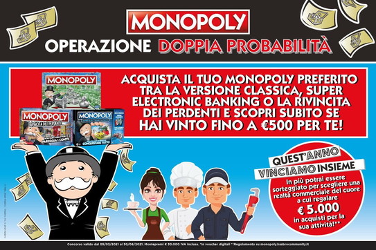 Monopoly - Doppia probabilità