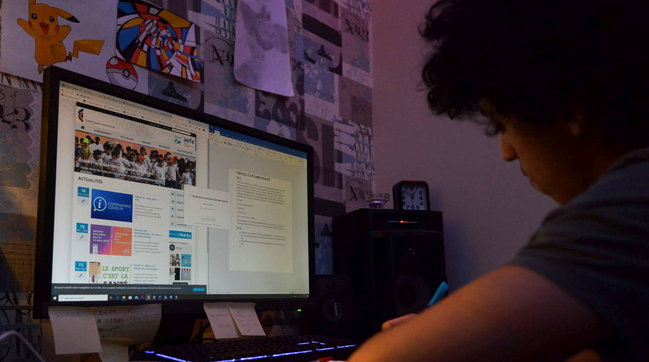 coronavirus scuola casa online