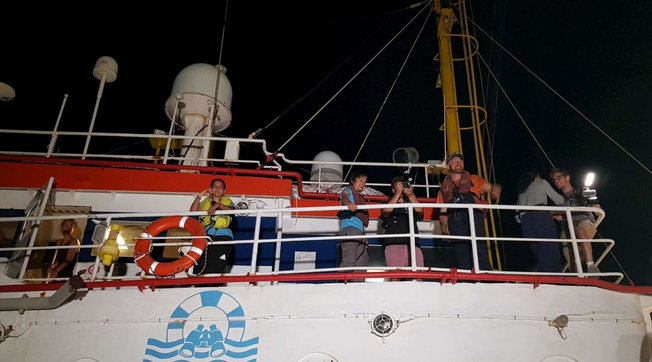 Sea Watch sbarco Lampedusa