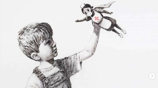 Banksy opera asta