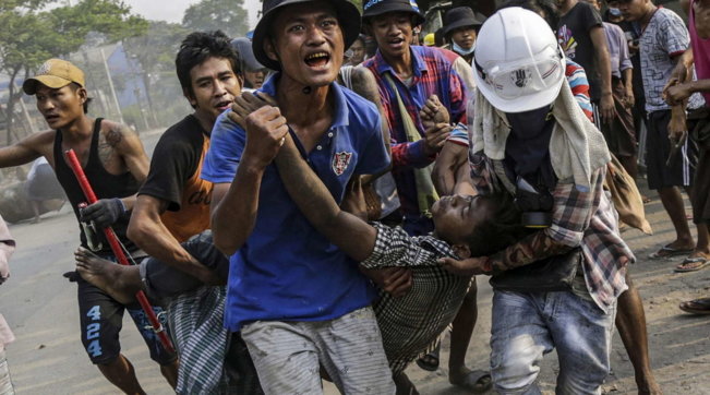 birmania golpe yangon scontri