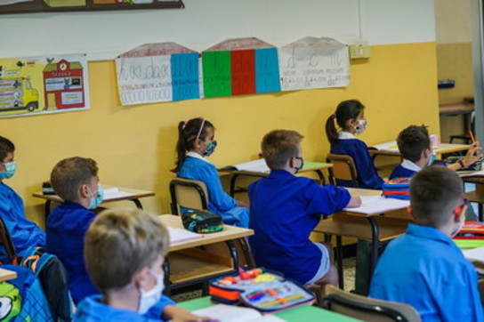 scuola, bambini, classe