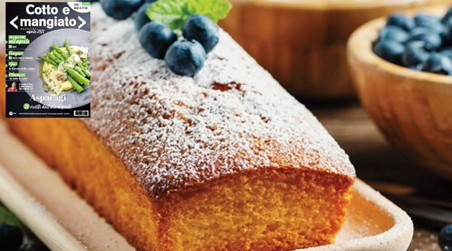 Plumcake yogurt e mirtilli