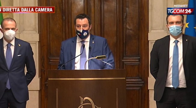 matteo salvini, lega, consultazioni