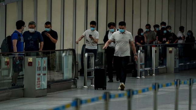 coronavirus cina pechino aeroporti