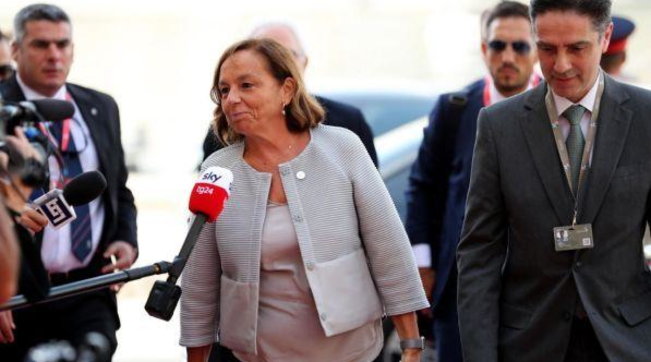 Luciana Lamorgese, Malta