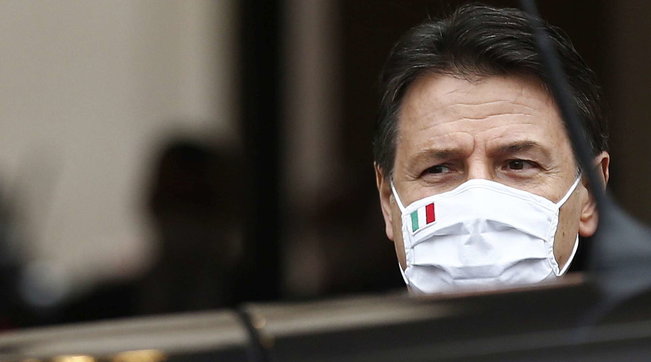 giuseppe conte lascia palazzo chigi