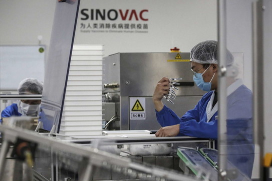 vaccino cinese Cina CoronaVac Sinovac covid coronavirus