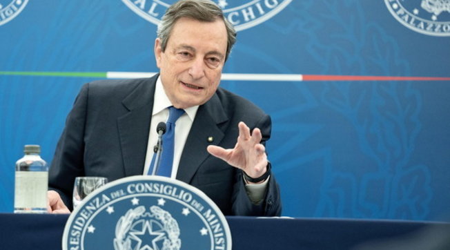 mario draghi, riaperture, conferenza stampa