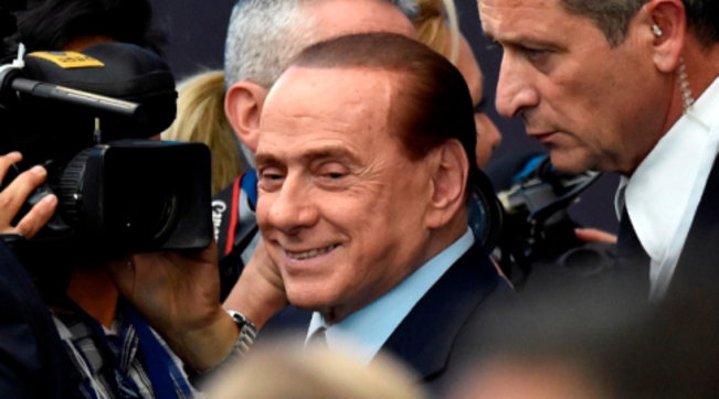 silvio berlusconi madrid