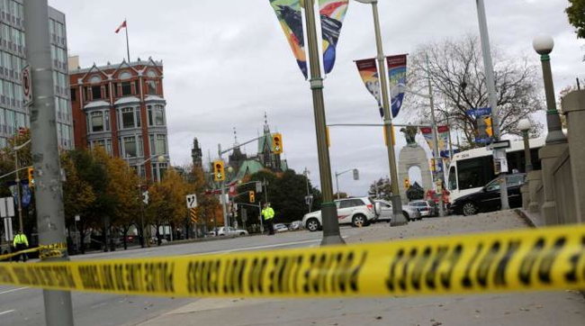 canada sparatoria ottawa polizia