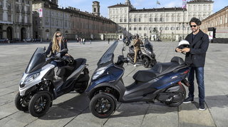 Piaggio rinnova la gamma MP3 e lancia lʼinedito 400 HPE