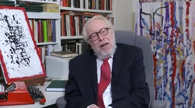 Tg4, il giornalista Paolo Guzzanti imita Pertini | Video