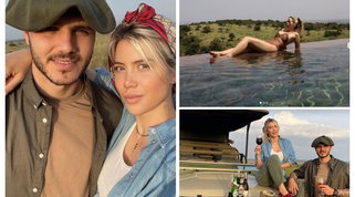 Wanda Nara selvaggia con Mauro Icardi: “La mia Africa”