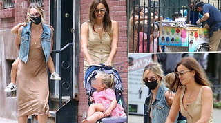 Peccati di gola per Irina Shayk e Candice Swanepoel: passeggiata con pausa dal gelataio