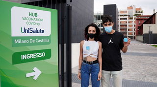 Apre a Milano il primo hub aziendale dei vaccini: è di Unipol