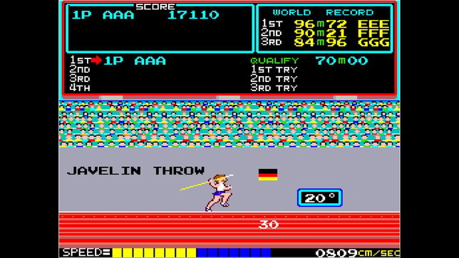 Track and Field - Konami - Olimpiadi
