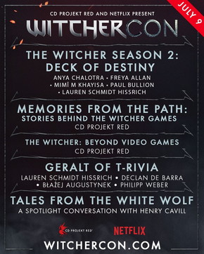 Witchercon - The Witcher - CD Projekt Red - Netflix