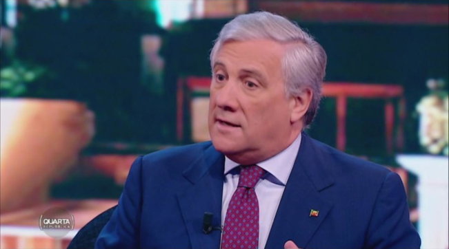 Tajani, Rete 4