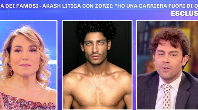 Tonon contro Akash a "Pomeriggio Cinque": "È un arrogante"
