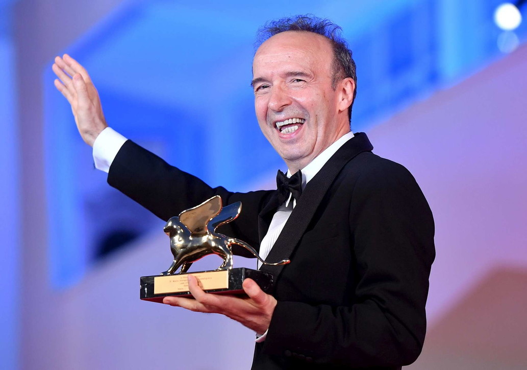 Leone d'Oro alla carriera, lo show di Roberto Benigni a Venezia