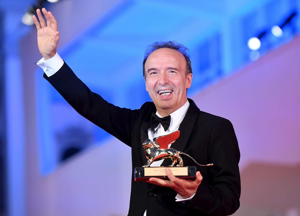 Leone d'Oro alla carriera, lo show di Roberto Benigni a Venezia