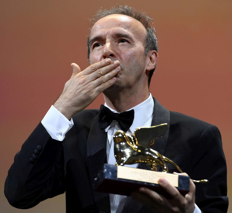 Leone d'Oro alla carriera, lo show di Roberto Benigni a Venezia