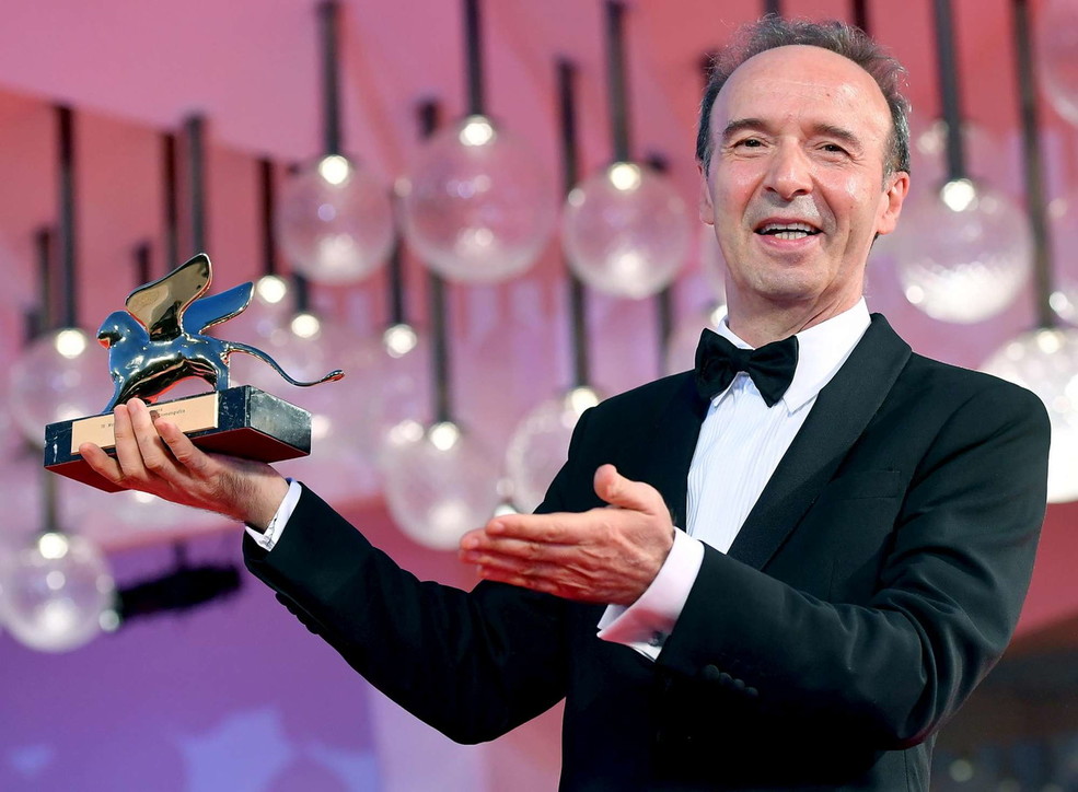 Leone d'Oro alla carriera, lo show di Roberto Benigni a Venezia