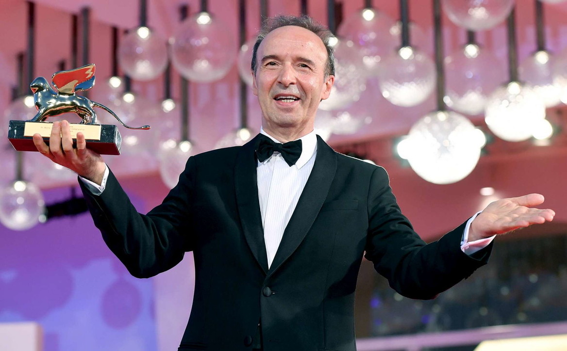 Leone d'Oro alla carriera, lo show di Roberto Benigni a Venezia