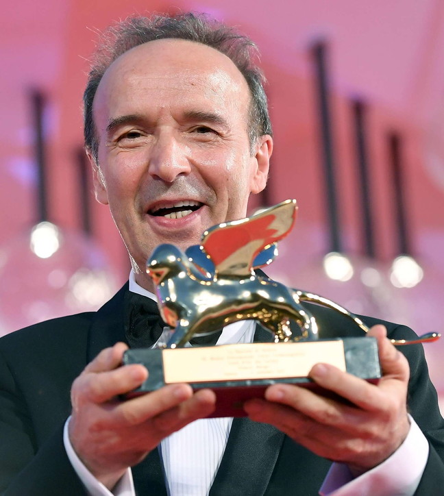 Leone d'Oro alla carriera, lo show di Roberto Benigni a Venezia