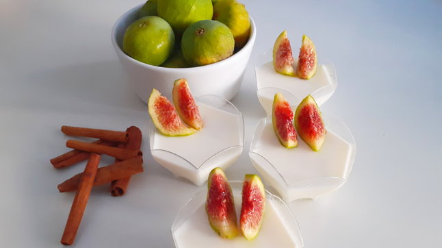 Panna cotta fichi e cannella