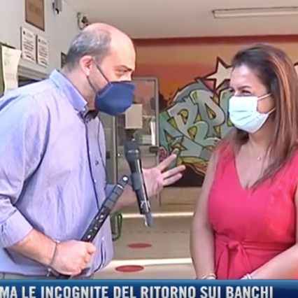 Milano, il primo giorno di scuola al liceo Carlo Tenca