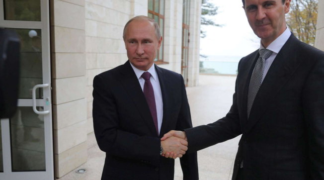 assad putin sochi