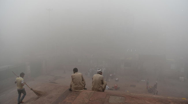 india smog