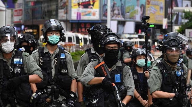 hong kong, proteste, scontri, manifestazione
