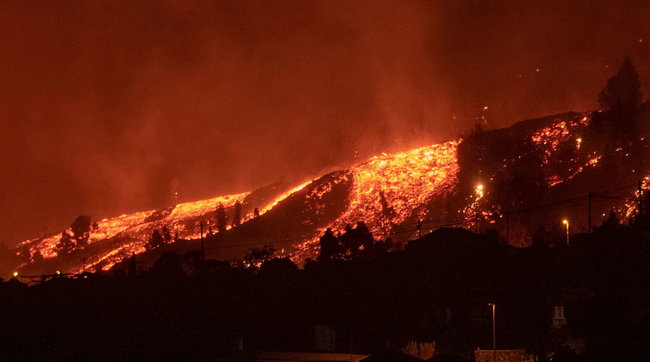 canarie vulcano