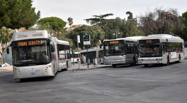 roma atac trasporti sciopero bus mezzi metro metropolitana